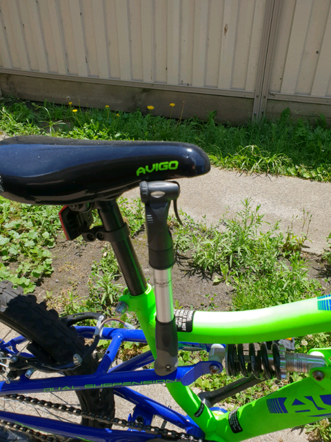 avigo dual suspension bike